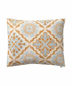 Ellos Home Putetrekk Elly Tile i resirkulert halvlinne