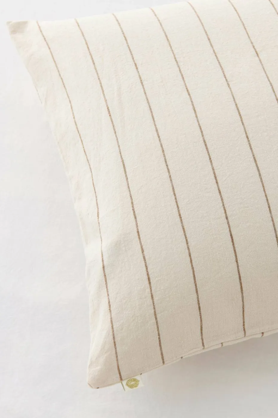 Ellos Home Putetrekk Elly Thin Stripe i resirkulert halvlinne