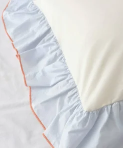 Ellos Home Putetrekk Maryam Frill i bomullspercale
