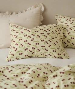 Ellos Home Putetrekk Milly Fruit i vasket bomull