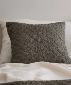 Ellos Home Putetrekk Thelma Check i bomull, 50x50 cm
