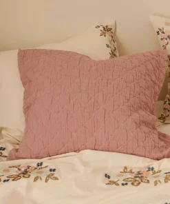 Ellos Home Putetrekk Thelma Check i bomull, 50x50 cm
