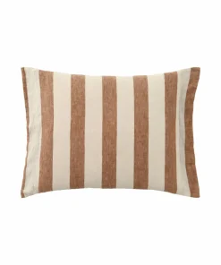Ellos Home Putevar Candice Block Stripe i vasket lin