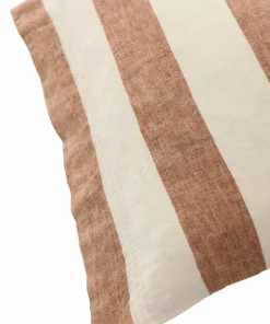 Ellos Home Putevar Candice Block Stripe i vasket lin