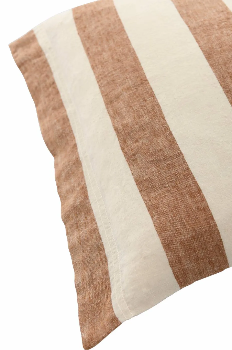 Ellos Home Putevar Candice Block Stripe i vasket lin