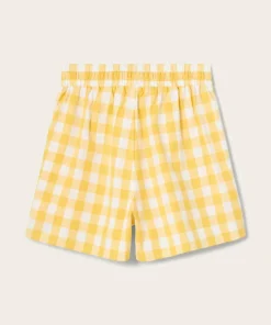 Ellos Home Pyjamasshorts Sonnelie Check i bomull