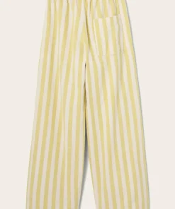 Ellos Home Pysjbukser Elly Classic Stripe i resirkulert halvlinne