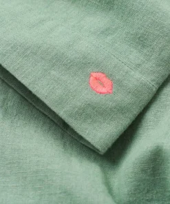 Ellos Home Pysjbukser Pyjama Pant Elly i resirkulert halvlinne