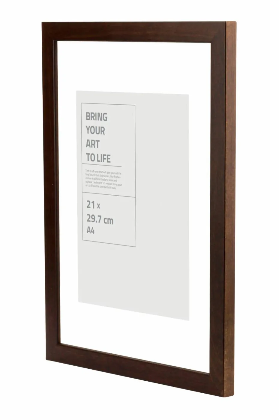 Ellos Home Ramme Stilren med pleksiglass.