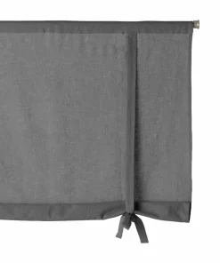 Ellos Home Roll up-gardin Elly i resirkulert halvlinne