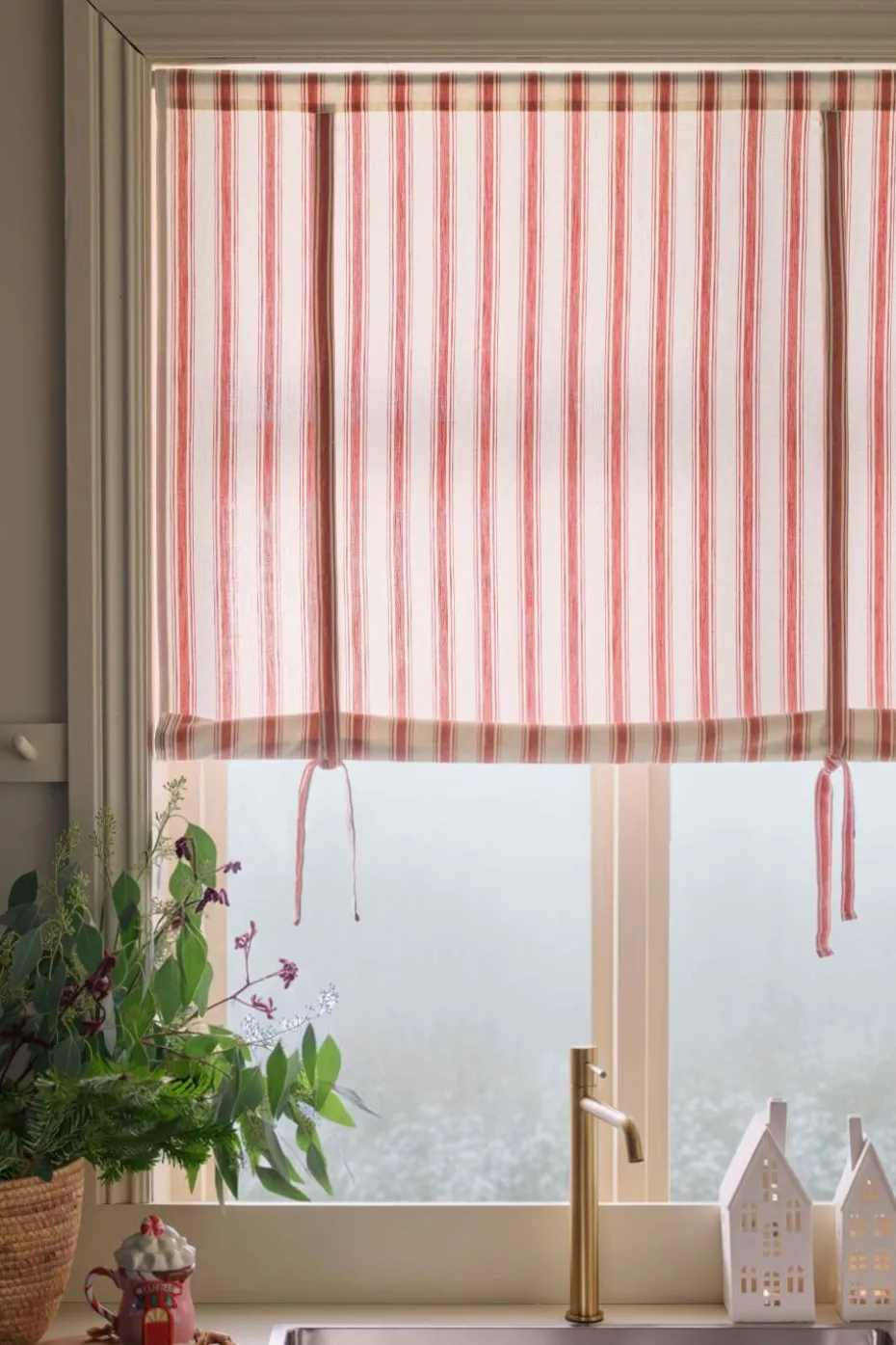 Ellos Home Roll up-gardin Sally Stripe Rollup Curtains