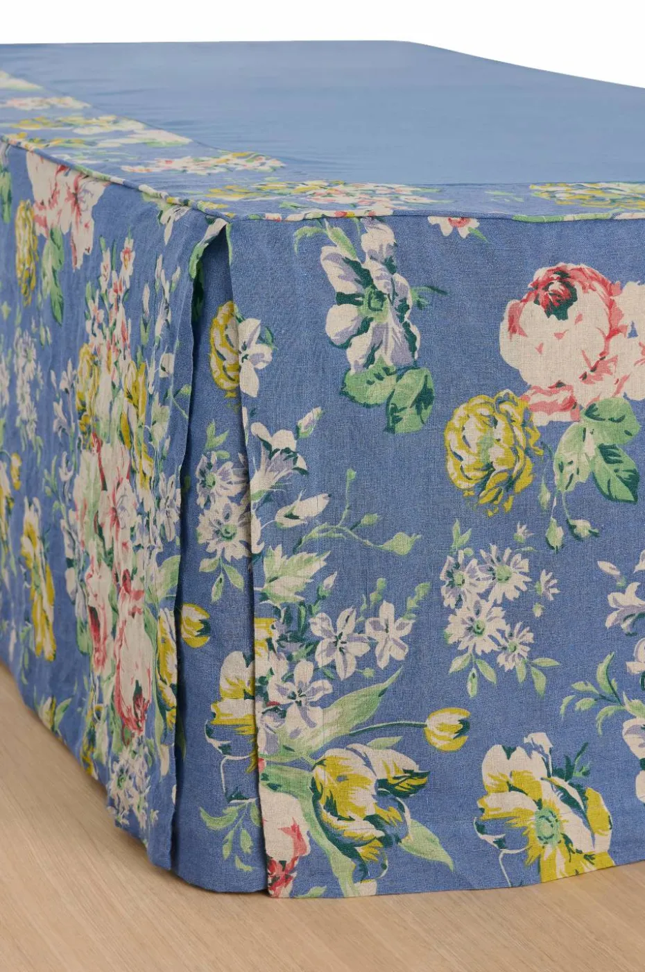 Ellos Home Sengekappe Candice Rose i vasket lin 52 cm