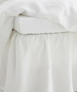 Ellos Home Sengekappe Candice i vasket lin 45 cm