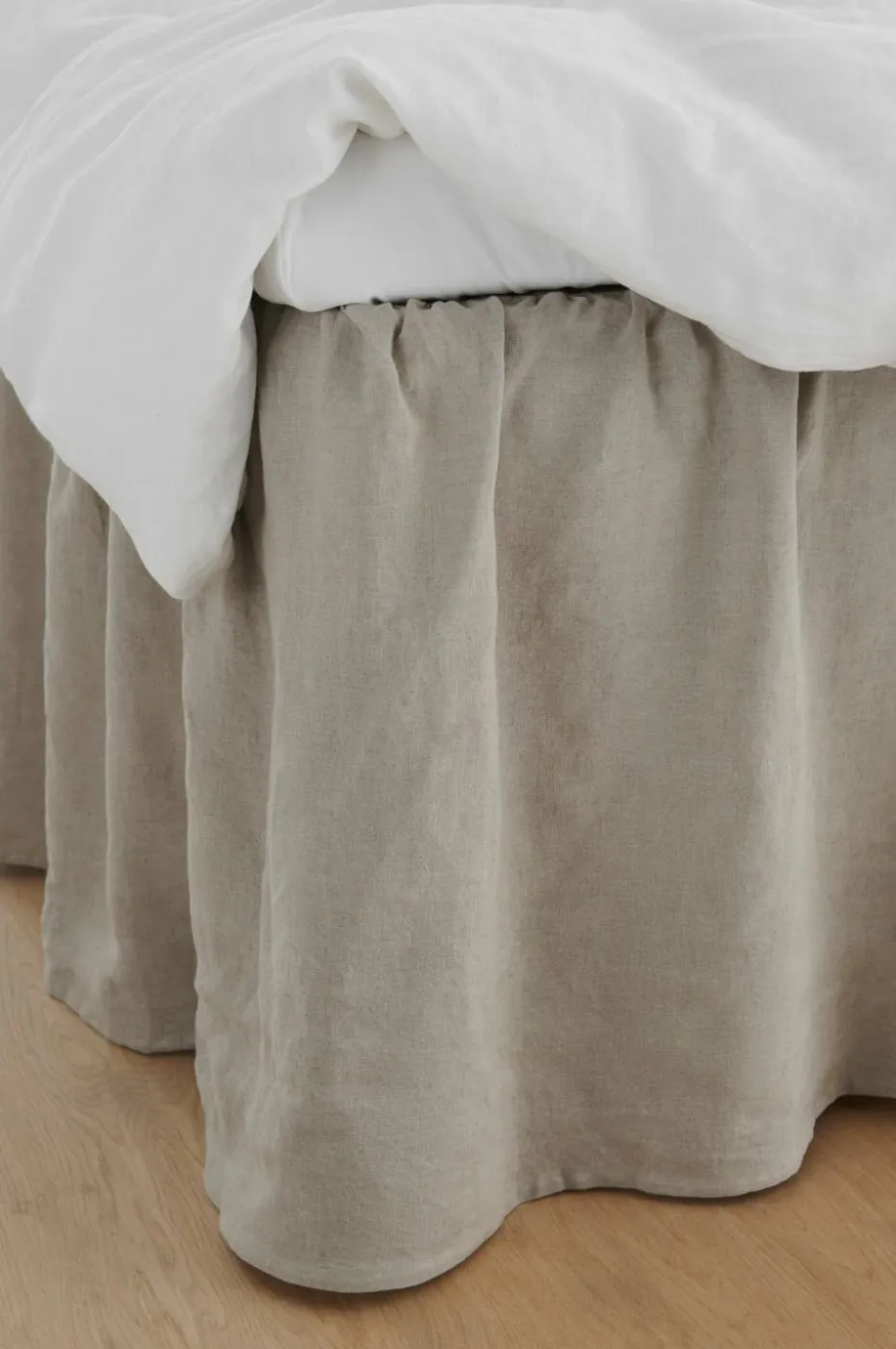 Ellos Home Sengekappe Candice i vasket lin 60 cm