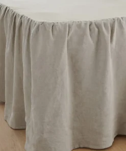 Ellos Home Sengekappe Candice i vasket lin 60 cm