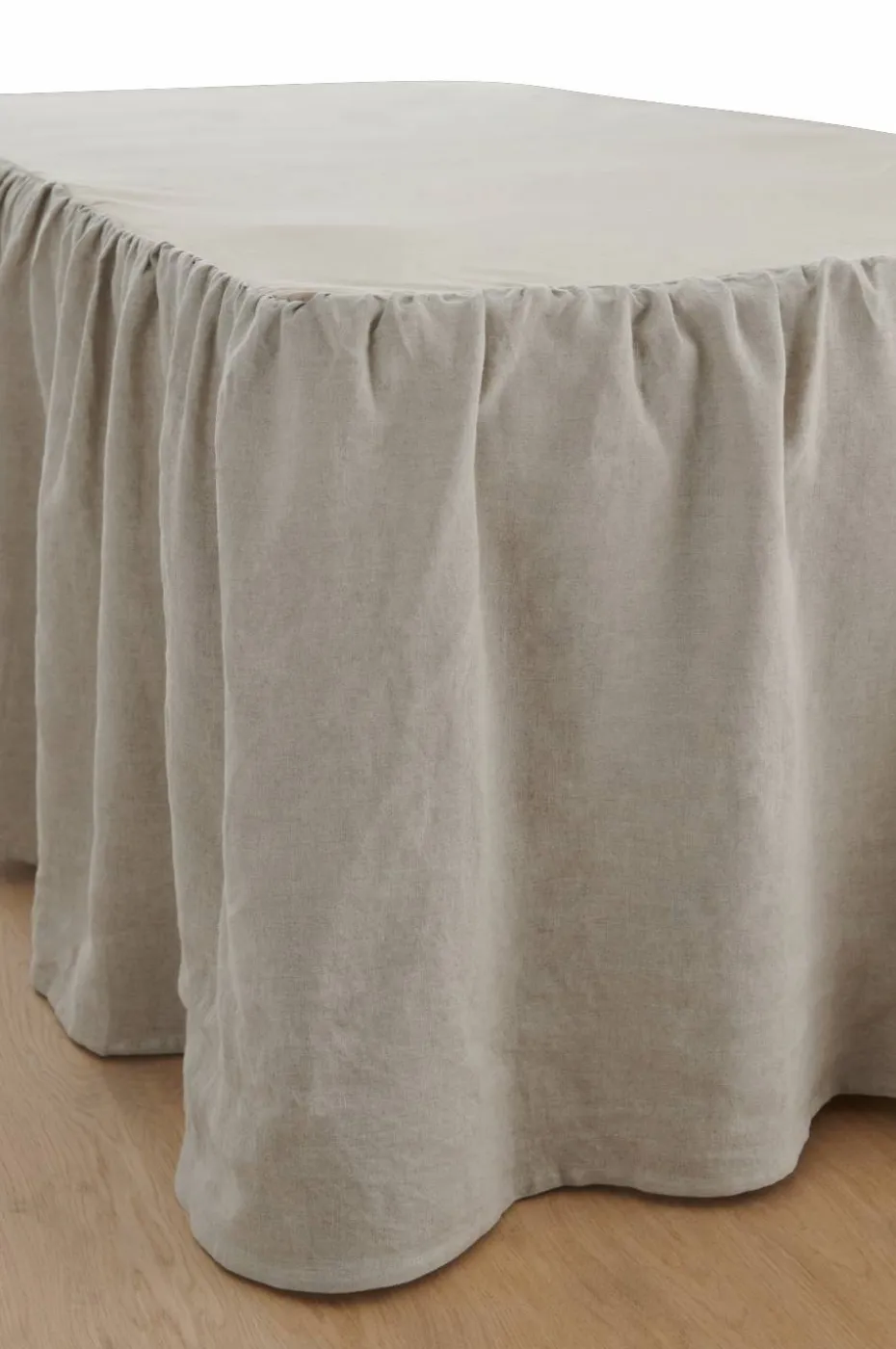 Ellos Home Sengekappe Candice i vasket lin 60 cm
