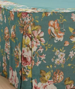Ellos Home Sengekappe Candice Rose i vasket lin 60 cm