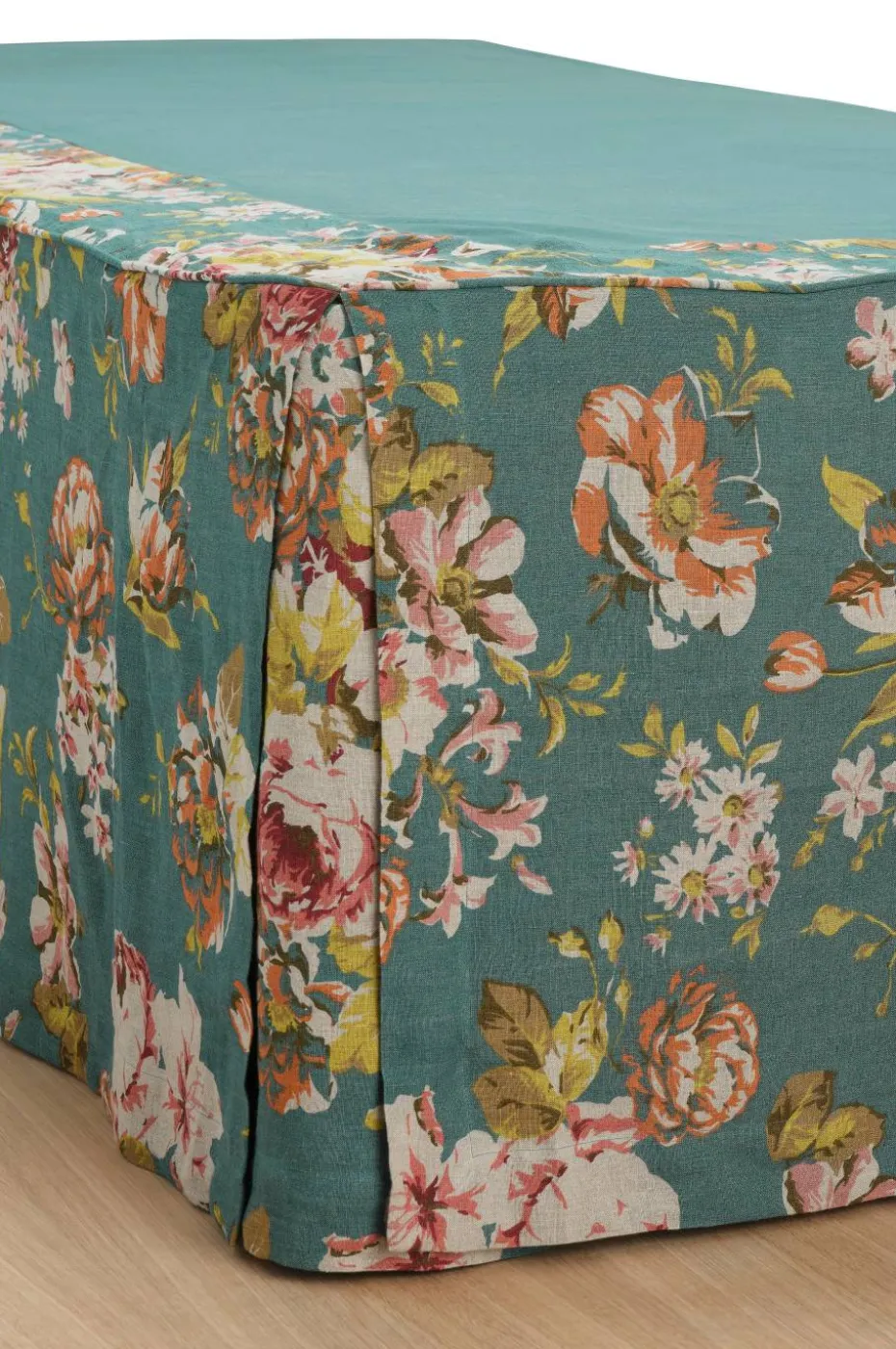 Ellos Home Sengekappe Candice Rose i vasket lin 60 cm