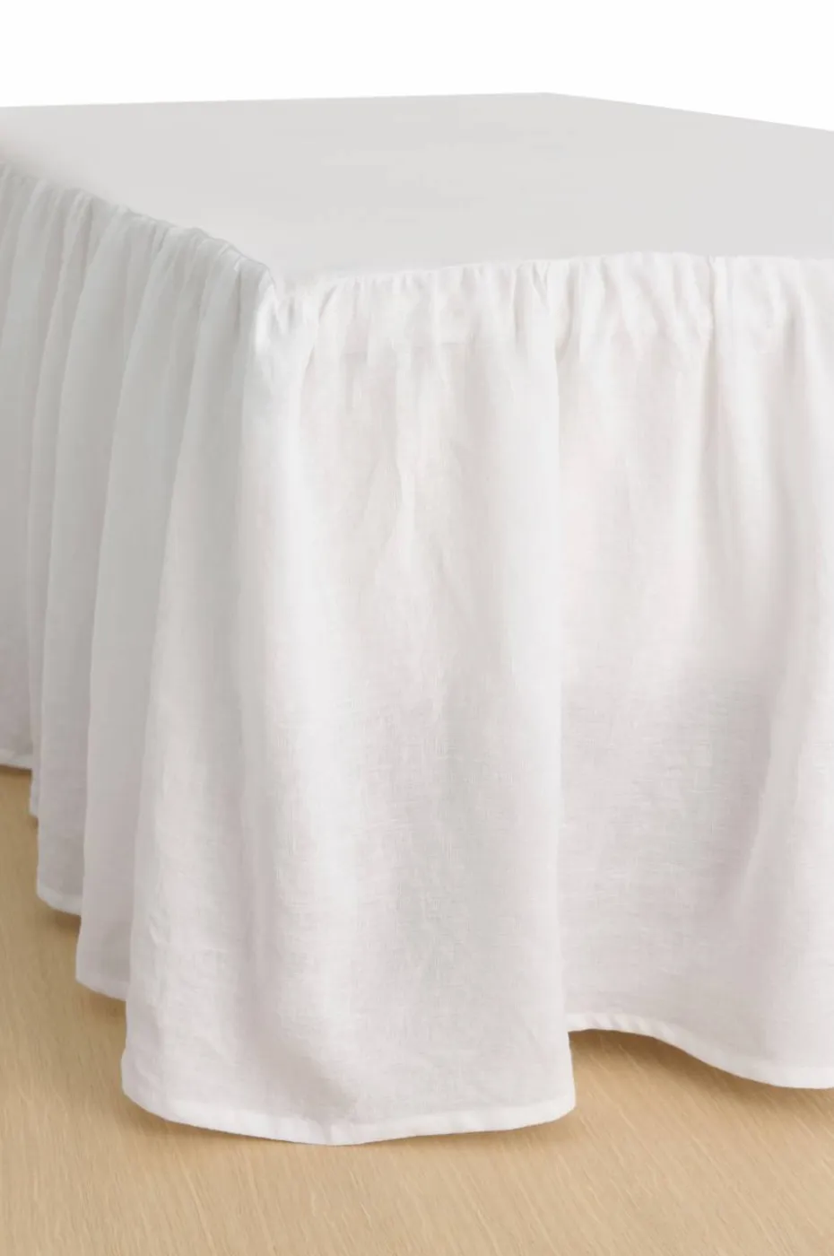 Ellos Home Sengekappe Candice i vasket lin 52 cm