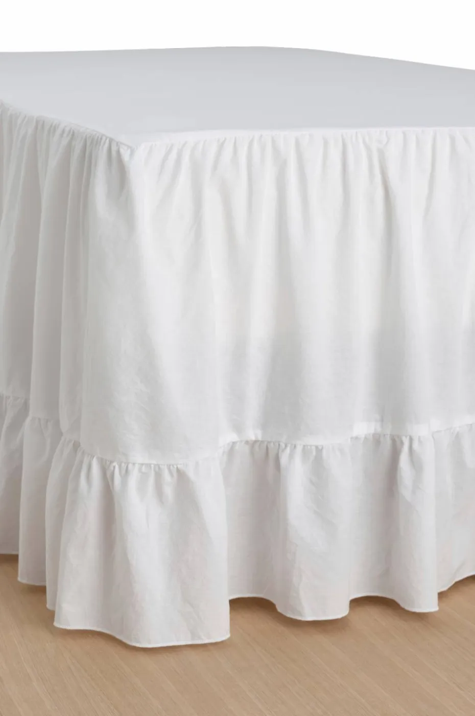 Ellos Home Sengekappe Juliette Giant i vasket bomull 52 cm