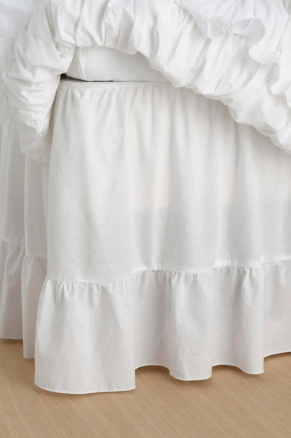 Ellos Home Sengekappe Juliette Giant i vasket bomull 52 cm
