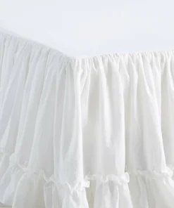 Ellos Home Sengekappe Juliette Frill, høyde 45 cm