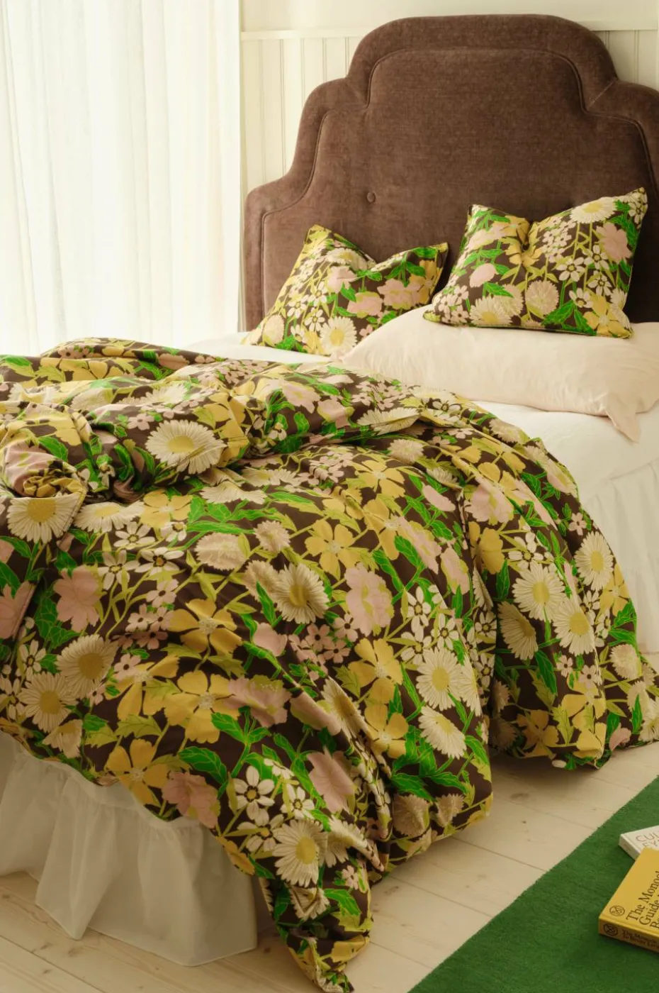 Ellos Home Sengesett Avery Flower i bomullspercale 2 eller 3 stykker