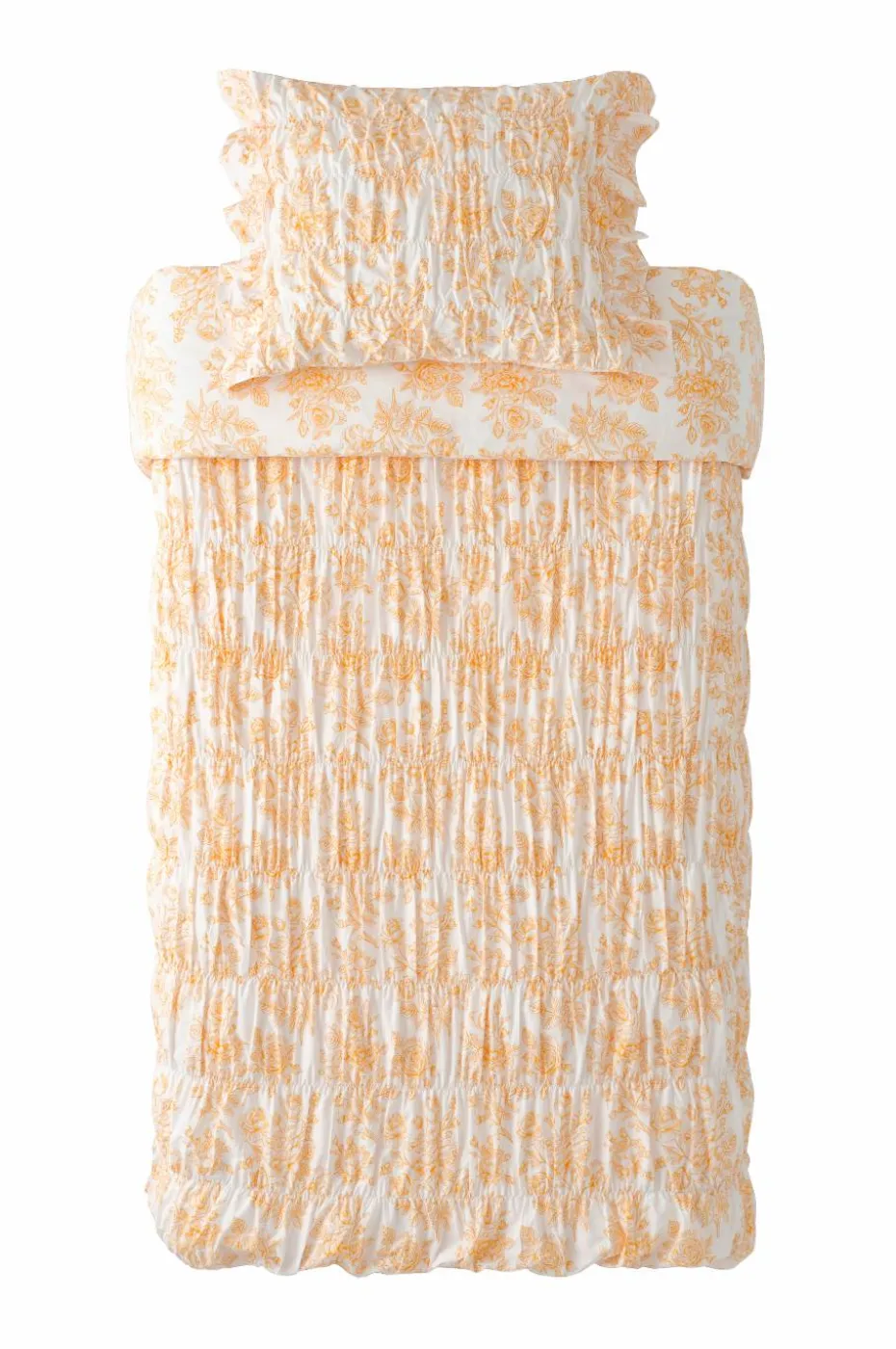 Ellos Home Sengesett Avery Elastic i bomullspercale 2 eller 3 stykker