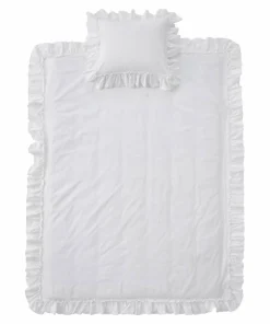 Ellos Home Sengesett Juliette Frill 2 eller 3 stykker
