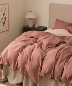 Ellos Home Sengesett Rania i vintagevasket bomull