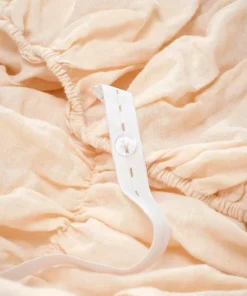 Ellos Home Sengetrekk Candice Elastic 40 cm i lin