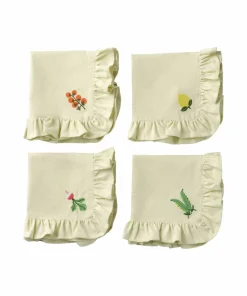 Ellos Home Servietter Lovisa Embrodery 4-pakning