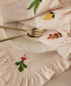 Ellos Home Servietter Lovisa Embrodery 4-pakning