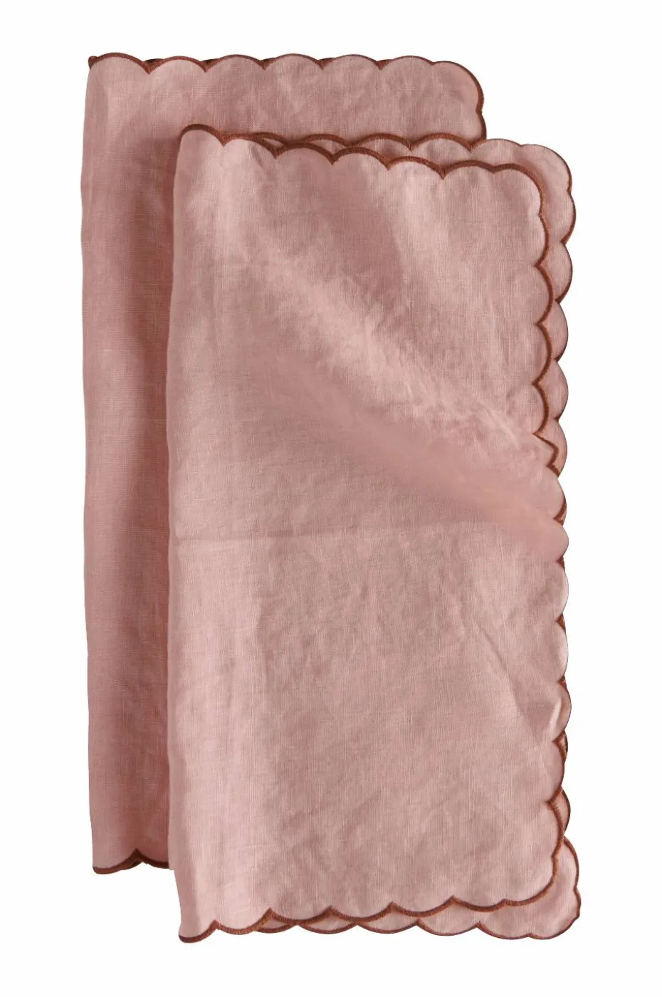 Ellos Home Servietter Malva Scallop 40x40 cm 2-pk