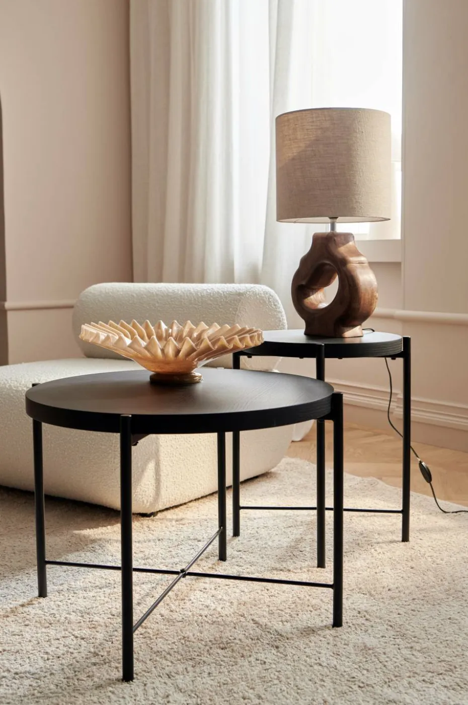 Ellos Home Settbord Gilda Ø 40 cm/ Ø 60 cm