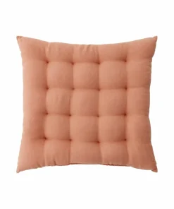 Ellos Home Sittepute Candice i vasket lin 40x40x5 cm