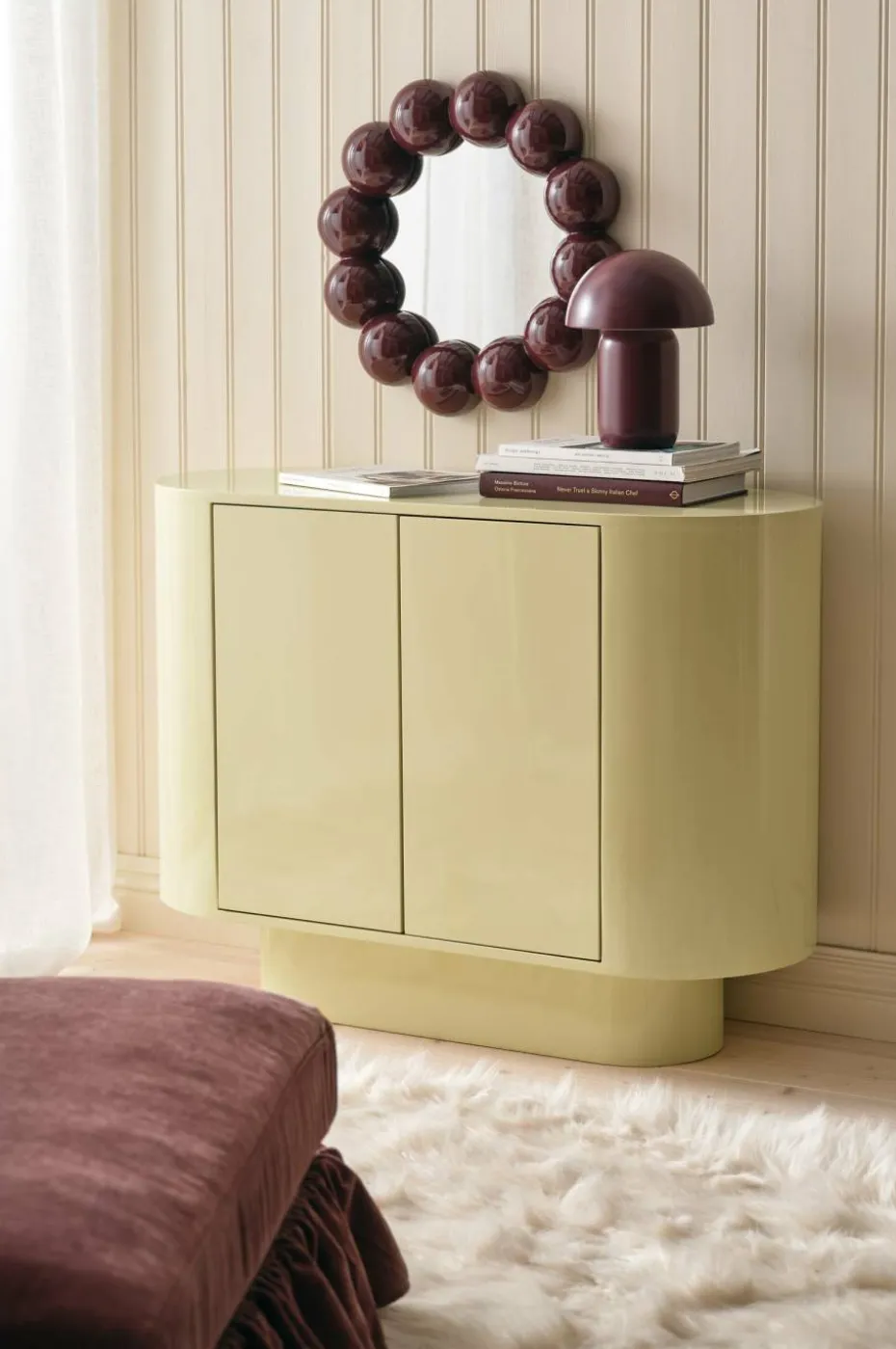 Ellos Home Skap High Gloss Cabinet