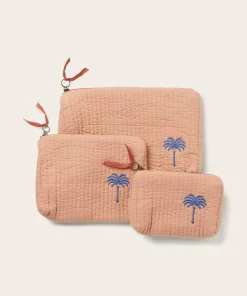 Ellos Home Sminkeveske / toalettmappe Candela Peached