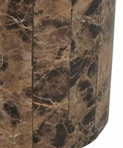 Ellos Home Sofabord Combo i marmor diameter 51 cm