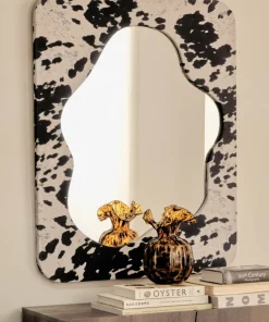 Ellos Home Speil Cow Fur
