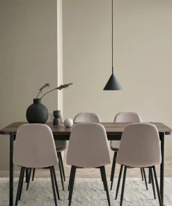 Ellos Home Spisegruppe Gilda med bord 180x90 cm + 6 stoler