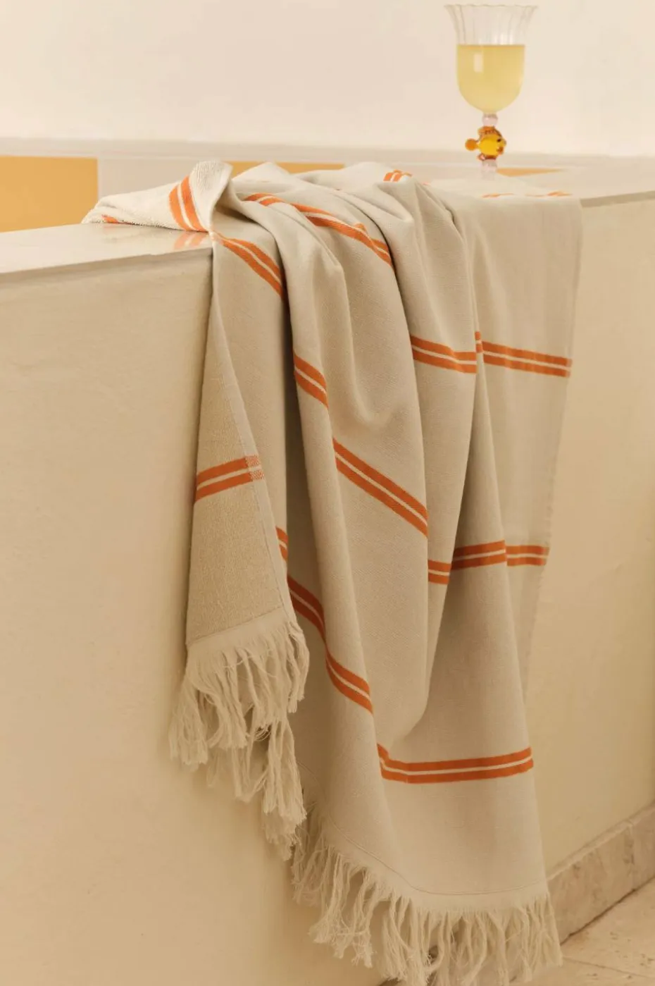 Ellos Home Strandhåndkle Lennon Hamam Beachtowel 90x150 cm