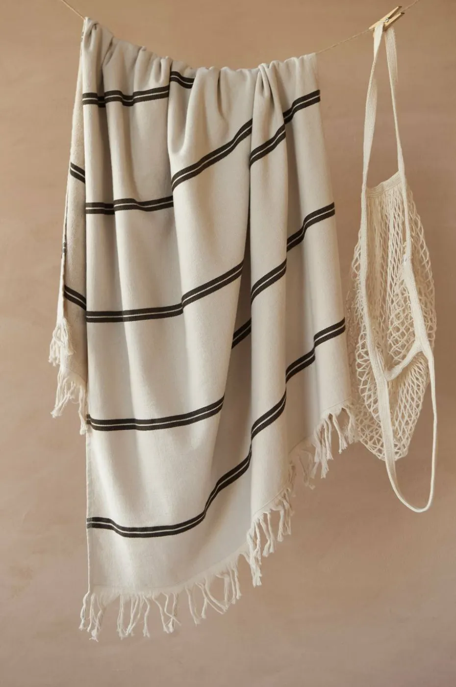 Ellos Home Strandhåndkle Lennon Hamam Beachtowel 90x150 cm