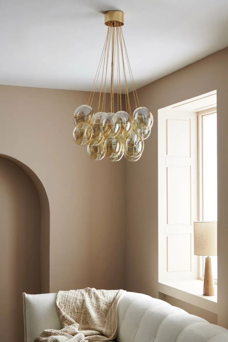 Ellos Home Taklampe Amber
