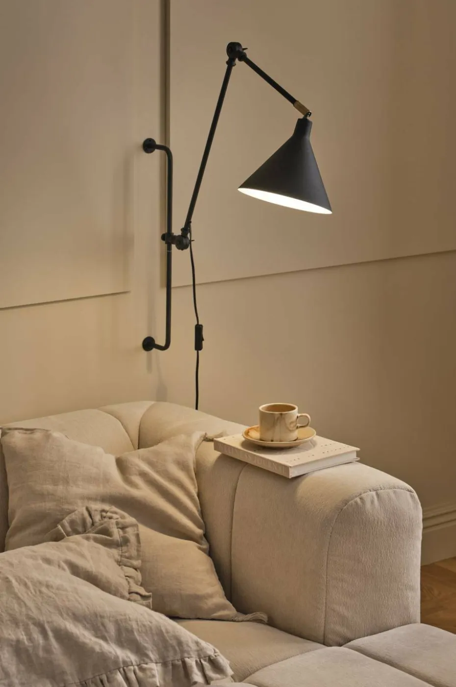 Ellos Home Vegglampe Jordan Liten