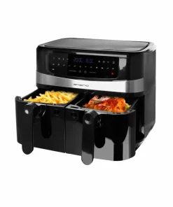 Emerio Dobbel Varmluftfrityr 5+5 liter 2400 Watt Digital