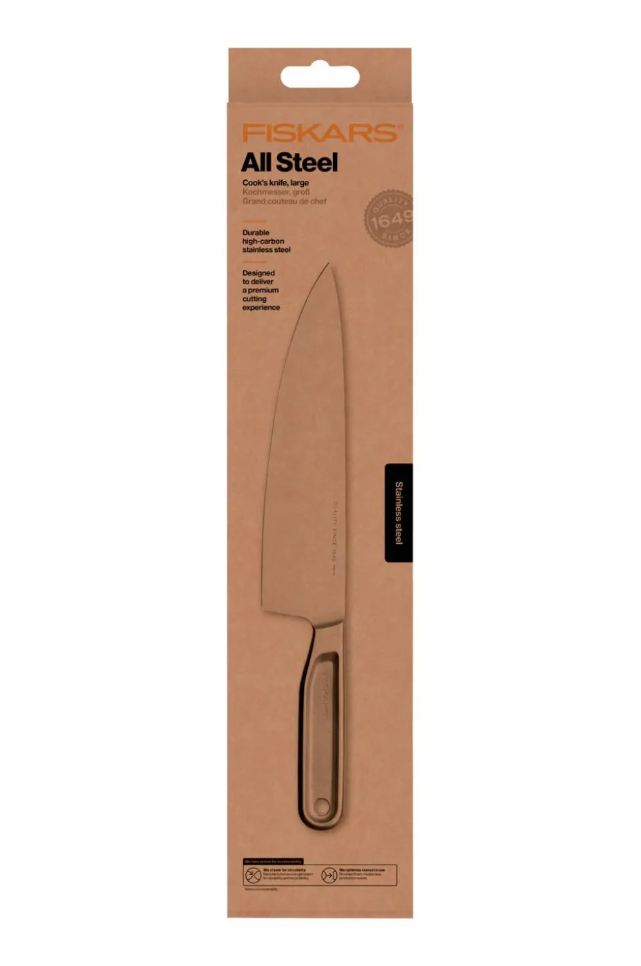 Fiskars All Steel Kokkekniv 20 cm