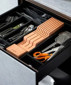 Fiskars Skuffeinnsats for kniver, tre