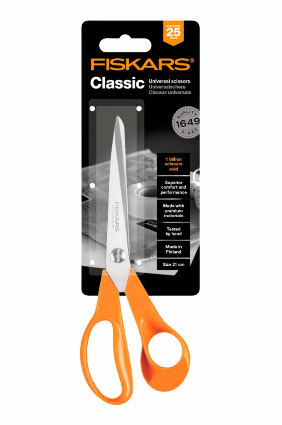 Fiskars Universalsaks Classic 21 cm