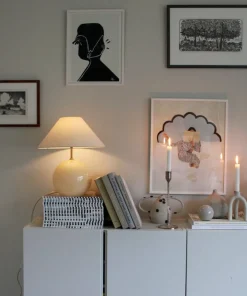 Globen Lighting Bordlampe Iris 35 Butter yellow